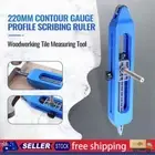 Profile Scribing Ruler Contour Gauge With Lock Adjustable KZ