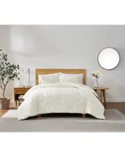 Truly Soft Textured Checkered Comforter Set