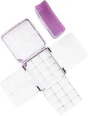 Portable Watercolor Palette - Travel Friendly Artist Paint Set with Folding Mixing Tray | Lightweight and Compact Watercolor Kit for Plain Air Painting, Pocket Paint Box for Beginners and