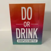 Do Or Drink Couples Battle Drinking Party Game