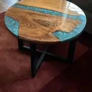 Epoxy Table Top, Epoxy Coffee Table, Wooden Table, Resin River Table Furniture