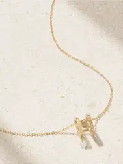 [Persée] Persée - Zeus 18-karat Gold Diamond Necklace - One size One size Gold