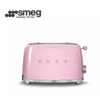 在飛比找環球Online優惠-【SMEG】義大利復古美學 2片式烤麵包機-粉紅色