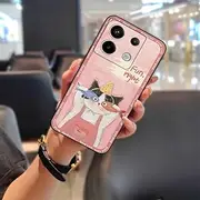 Phone Case Compatible with Redmi Note13 Pro China/Global/Xiaomi Poco X6 5G, Phone Pouch Cell Phone Sleeve Anti-Knock Phone Protector TPU Cute