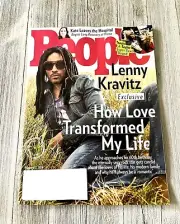 People Magazine February 12th 2024 Lenny Kravitz Cover