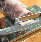 Vegetable Frozen Meat Slicer Manual Stainless Steel Beef Slicing Machine zs