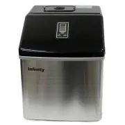 39 Lbs/Day Compact Ice Maker Making Machine Ice Cube Stainless Steel Home office