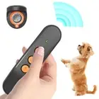 NNEDSZ Compact Ultrasonic Dog Training Remote - Handheld Anti-Bark Device with L