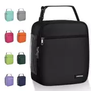 Lunch box Lunch bag for men women Lunchbox Lunch bags Insulated Lunch bag Black