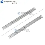 12" 300mm NON SKID Measuring Ruler Scale Mark SAE & Metric Scale Office Supply