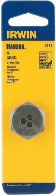 IRWIN DIE 4-40NC HEX HANSON HAN9312