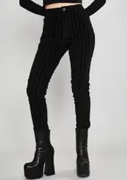 [Widow] Fallen Idol Striped Jeans