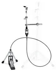 DW Drums 9000 Remote Cable Hi-Hat Stand – 10' Cable w/ Clutch & Bag