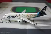 Gemini Jets Alaska Airlines Airbus A320 Fly with Pride Color Diecast Model 1:200
