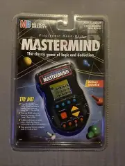 Vintage Mastermind Electronic Hand held Game Milton Bradley, 1997 New Sealed