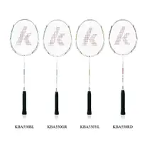 在飛比找蝦皮購物優惠-加送贈品 KAWASAKI 新款 羽球拍 KBA550 鋁合