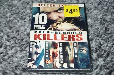 COLD BLOODED KILLERS/ABSOLUTE ZERO 2 DVD COMBO PACK SEALED