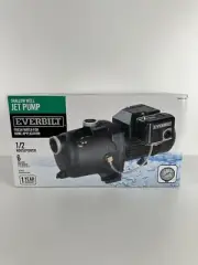 NEW Everbilt Shallow Well Jet Pump 1/2 HP (J100A3)