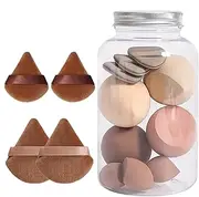 Make up Sponges for Foundation - Blending Sponge & Makeup Sponge Set,Beauty Sponge & Powder Puff Versatile Wet & Dry Use Long Lasting for Women