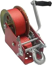 Manual winch Manual Winch Nylon Webbing Winch Portable Vehicle-mounted Manual Winch Cargo Handling Car Rescue Marine Puller