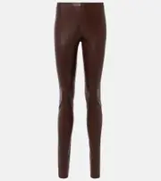 [Stouls] Stouls Carolyn leather pants AU 16 brown