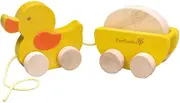 Everearth - Pull Along Duck and Its Egg