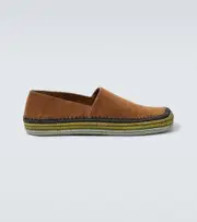 [Loewe] Loewe Paula's Ibiza Rio suede espadrilles AU 7 brown