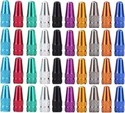 40pcs Mountain Road Bike Tire Wheel Tyre Stem French Air Valve Caps Presta Valve Caps Cycling Equipment