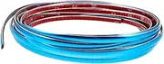 1 Roll Car Chrome Decoration Corner Furniture Protectors Flexible Molding Car Front Bumper Side Sticker Rv Decorative Strips Bumper Molding Trim Automotive Exhaust Trim Blue Pvc