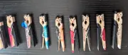 Place Card Holder For Any Occasions. Handmade, One of Kind. Set of 10