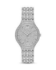 Bulova Crystal Pave Watch, 32mm