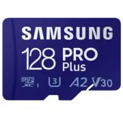 SAMSUNG PRO Plus 128GB microSDXC UHS-1 Card with USB 3.0 Reader NEW SEALED