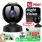 1080P HD Camera Wireless WiFi Cam 360° Night Vision Home Security Indoor Monitor