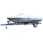 Carver Industries 79001 Trailerable Flex-Fit PRO Universal Boat Cover - 14' to