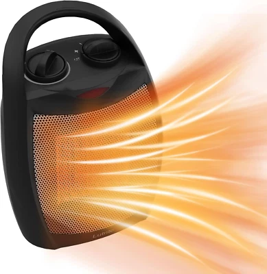 1500w Portable Heater Ceramic Electric Indoor Space Heater with Thermostat