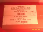 USI ELECTRIC GFCI 15A WHITE RECEPTACLES CASE OF 12