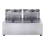 Commercial Electric Deep Fryer 18.2 Qt. Electric Countertop Fryer 3000 Watt Stai
