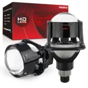 LED Mini 2.5'' Bi LED Projector Lens 120W 6000K Headlight Retrofit Universal DIY