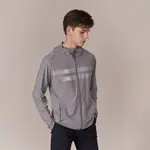 GIORDANO 男裝G-MOTION瞬間冰涼連帽外套 - 04 風暴灰