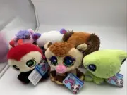 Littlest Pet Shop LPS Series 3 Cuddle Plush 2025 NWT Includes CODE. Set Of 6