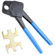 Yescom 3/4" Pex Crimping Tool Crimper Copper Ring Plumping with Go/no Go Gauge