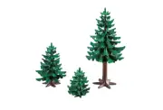Playmobil 3 Pine Trees Set 7725 New in Package