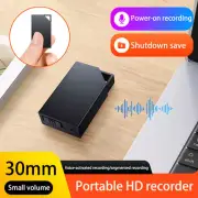 10Hr Mini MP3 Digital Voice Activated Recorder 8/16/32GB Audio Recording Device