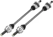 2x Rear Left & Right CV Axle Assembly CompatibleWith X5 X6 E70 F15 F16 2.0L 3.0L 4.4L