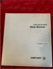 2016 Can-Am Spyder F3 models motorcycle service manual printed & binder free