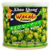 Khao Shong Peanuts Wasabi Snack Culture for Schärfeerprobte 140g