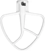 [MEET JUICE] K45B Coated Flat Beater, Compatible with KitchenAid Paddle for Mixer, KitchenAid Accessories and Attachments Fits for 4.5-5 Quart Tilt-Head Stand Mixer