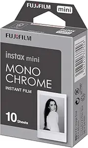 Instax Fujifilm Mini Film, Monochrome 10 Pack
