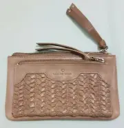 CELINE DION COLLECTION GREY STUDDED LEATHER WALLET NWT RARE #5103