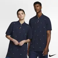 在飛比找Yahoo奇摩購物中心優惠-Nike Golf 中性 經典幸運符號短袖Polo衫 藍 C